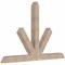 Ekena Millwork Saratoga Smooth Timber Gable Bracket, Douglas Fir, 84"W x 56"H x 5 1/2"D x 5 1/2"F, 16/12 Pitch GBW084X56X0606SAR00SDF - alternate 2